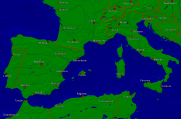 Europe-Southwest Towns + Borders 4000x2622